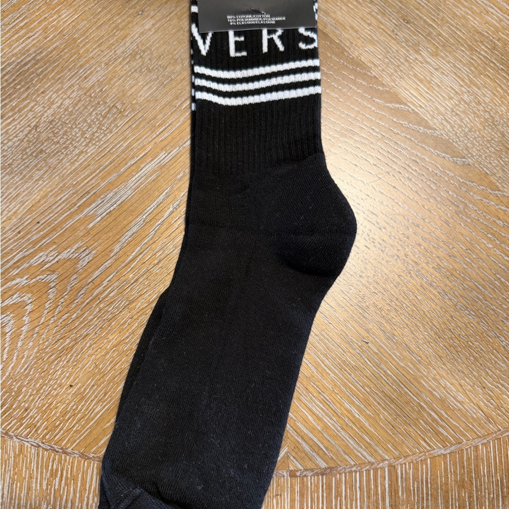 Versace Black Socks Size Small